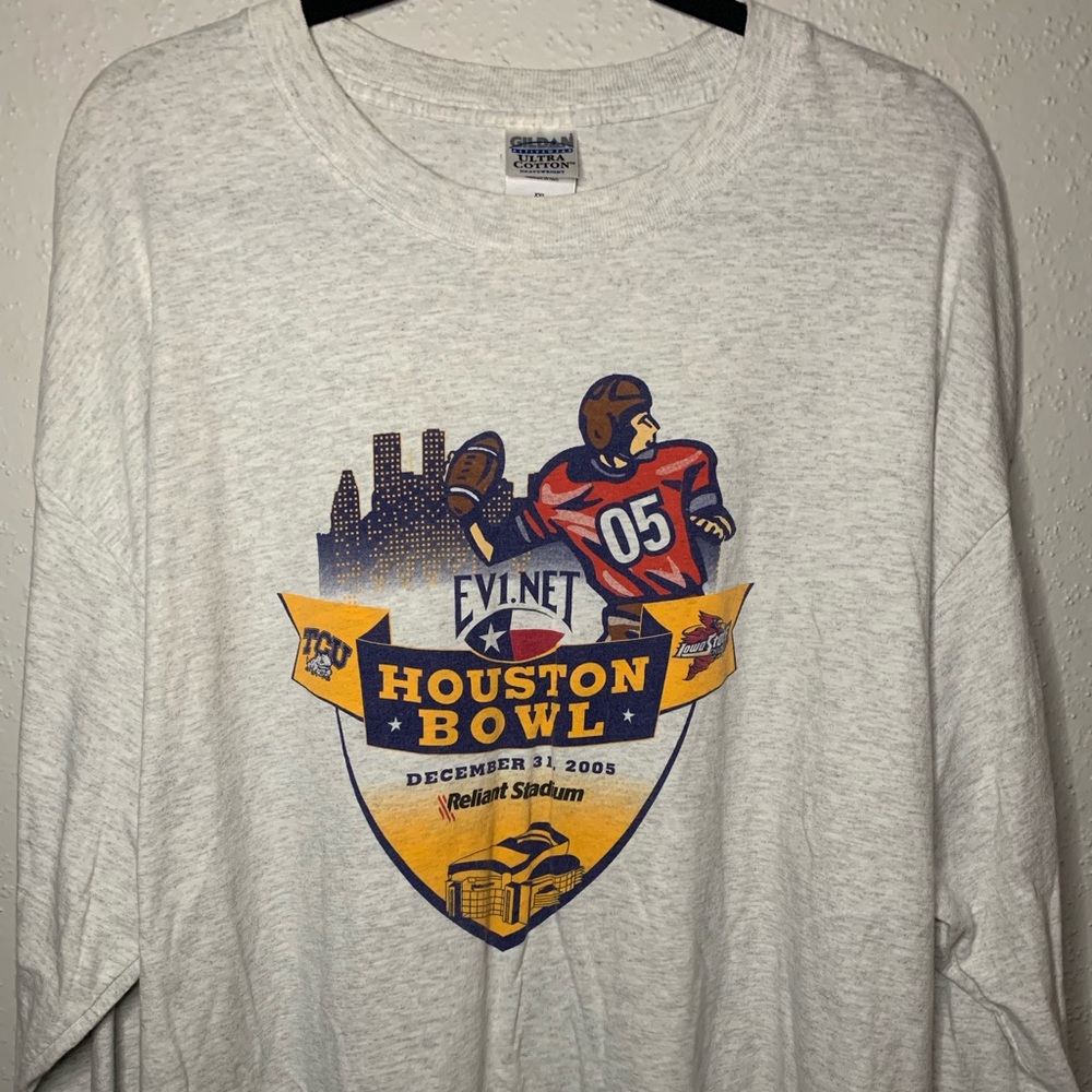 '05 Houston Bowl Long Sleeve Tee